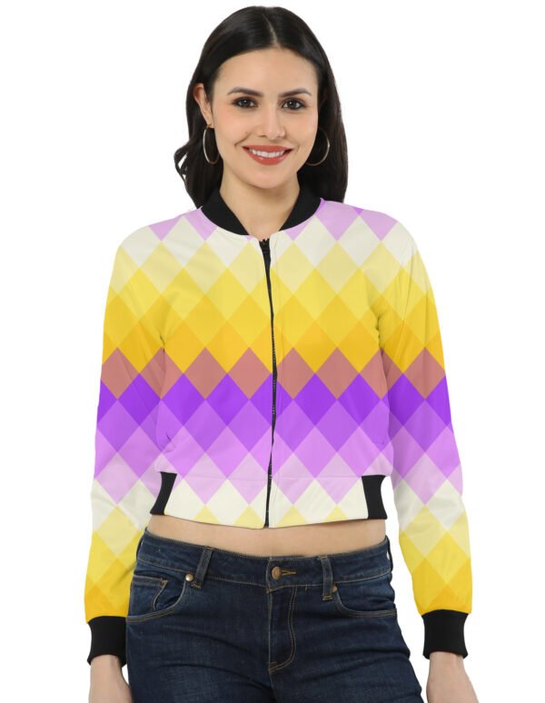 VividHarmony LGVGT Women Bomber Jacket