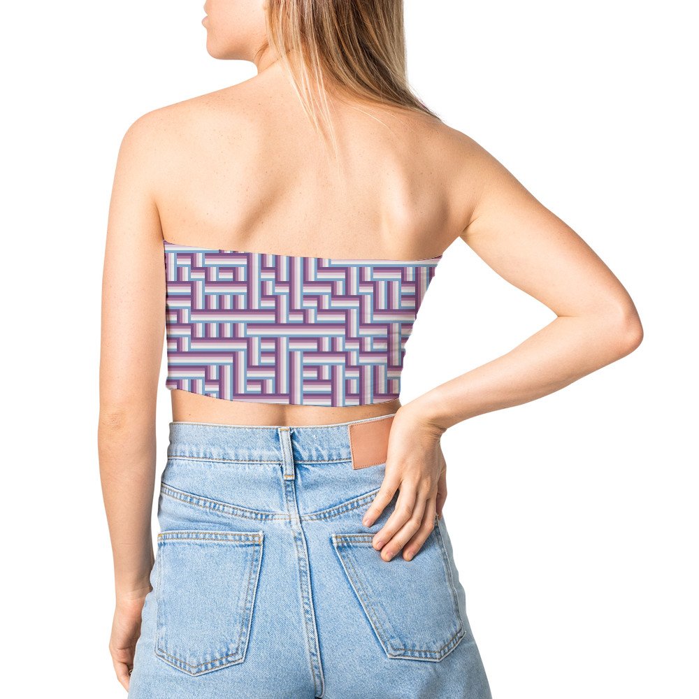 Lavender Bloom LGRG Tube Top - Image 3