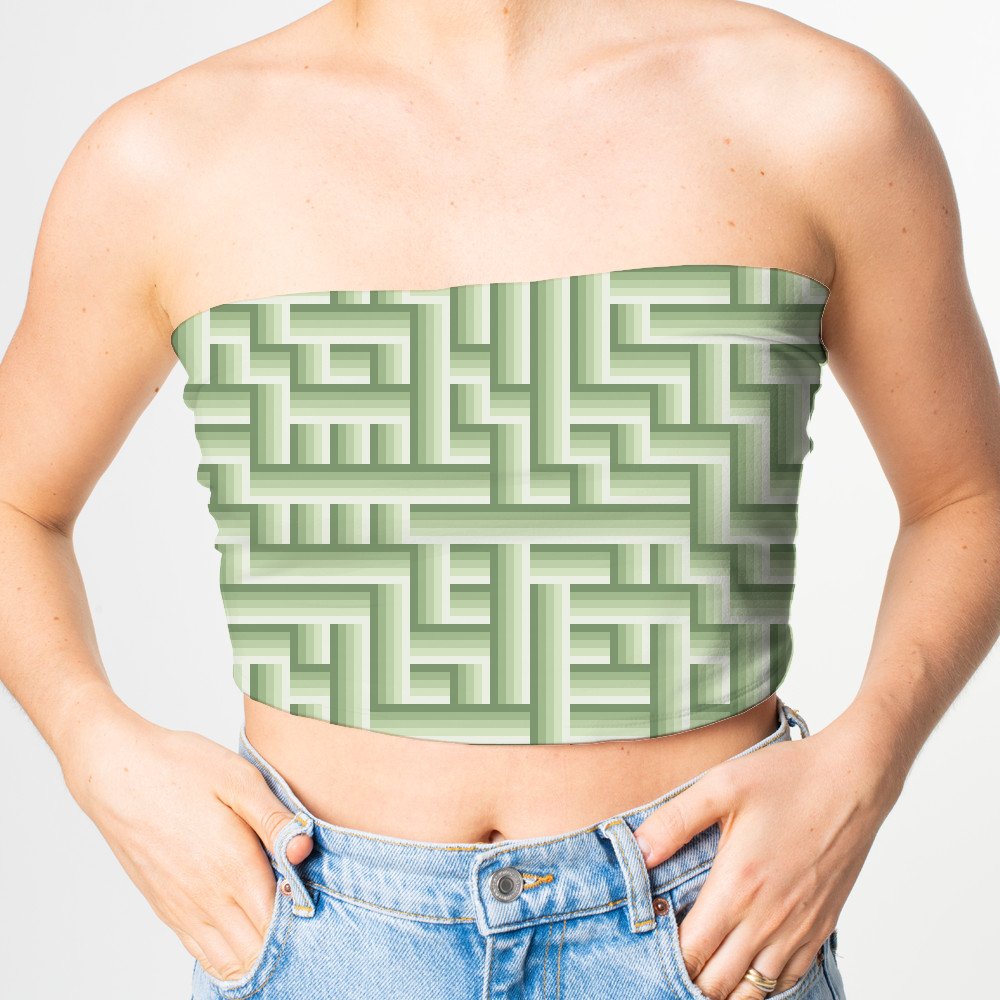 Sage Leaf LGRG Tube Top - Image 2