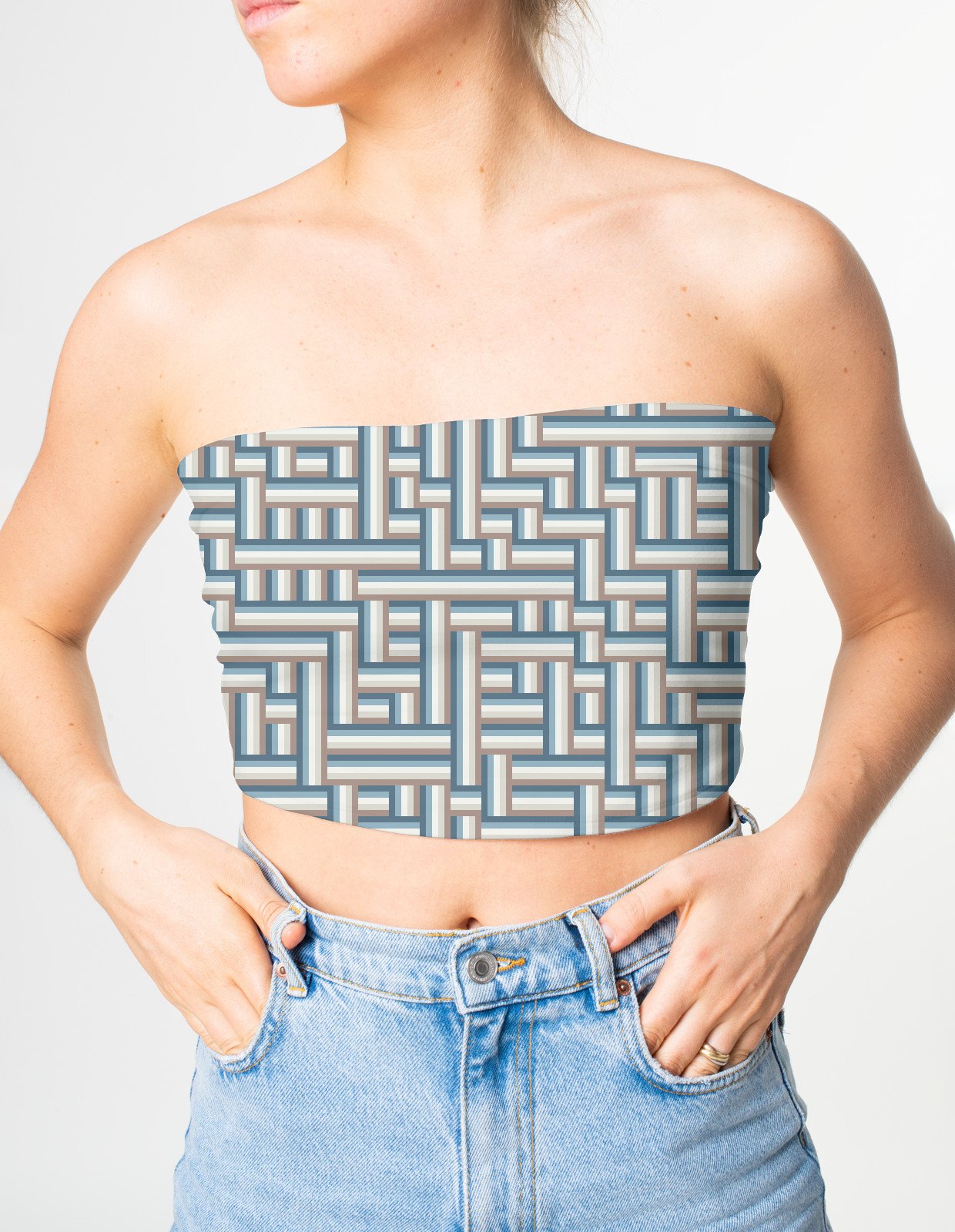 Sea Breeze LGRG Tube Top - Image 1