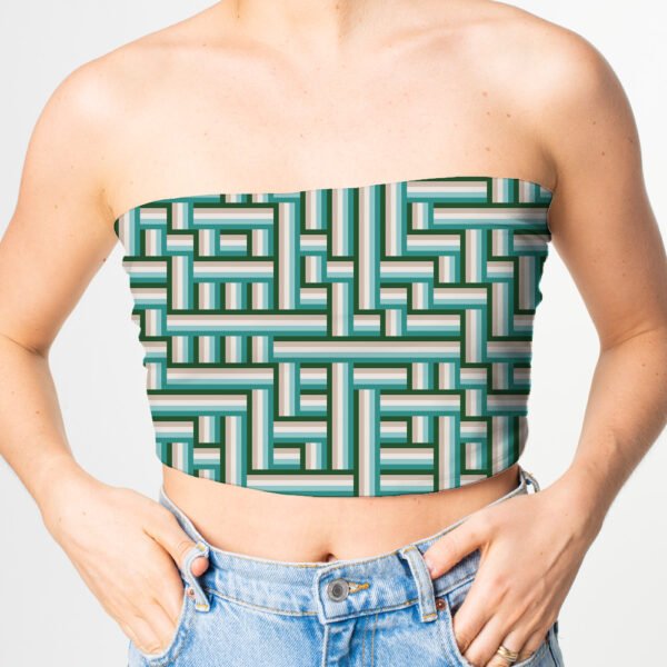 Teal Current LGRG Tube Top - Image 2