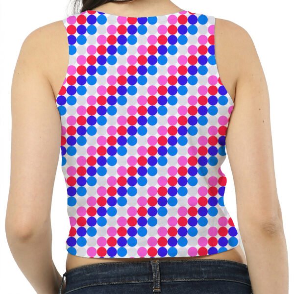 Berry Slushie PC Women Crop Tank - Image 2