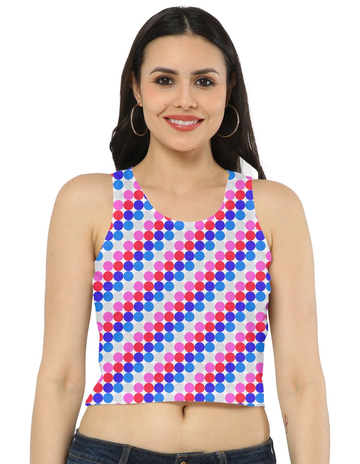 Berry Slushie PC Women Crop Tank - Image 1
