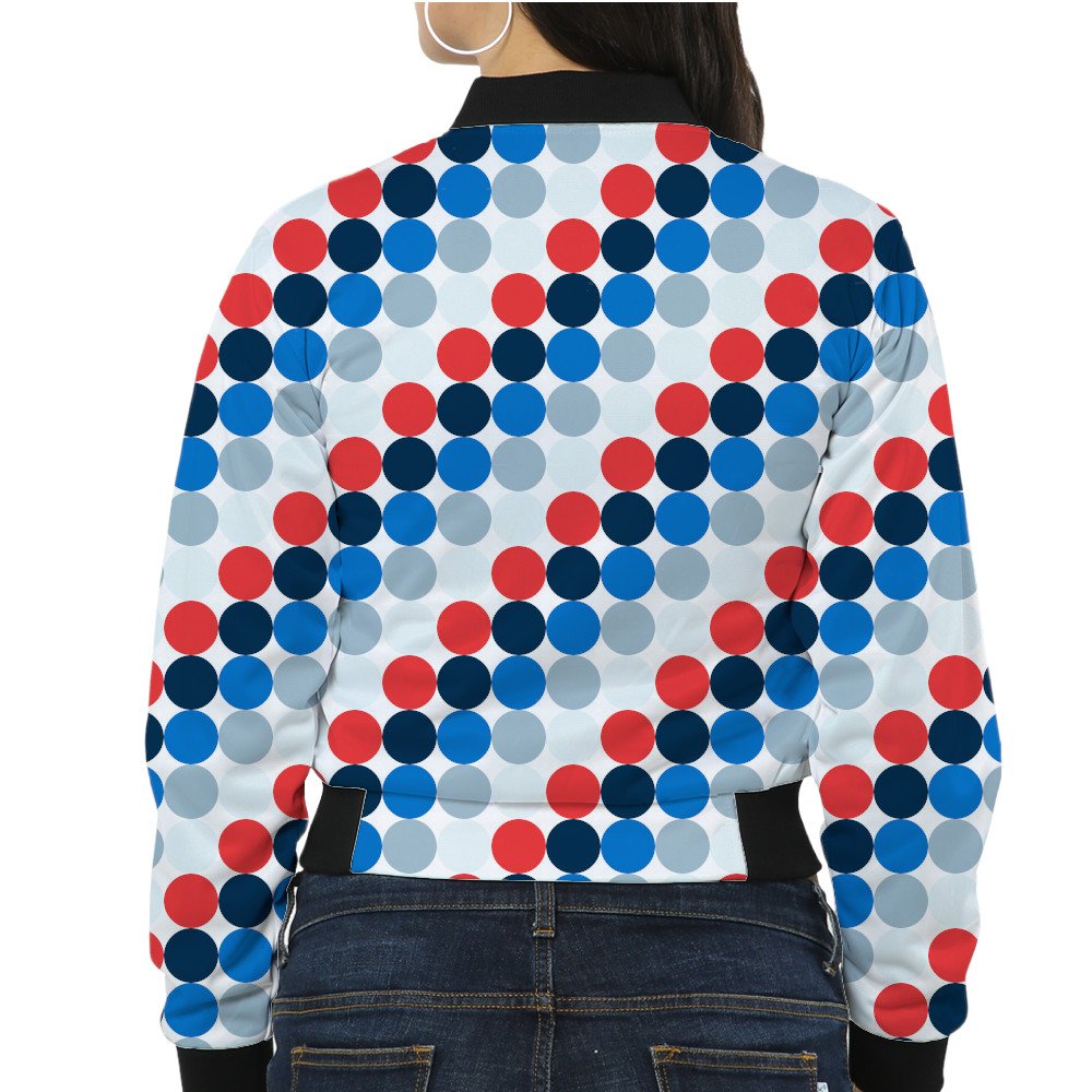 Bold Balance PC Women Bomber Jacket - Image 2