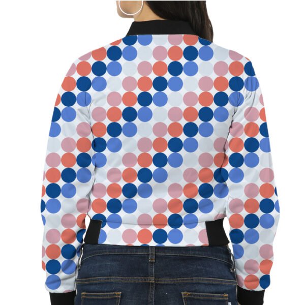 Coral Horizon PC Women Bomber Jacket - Image 2