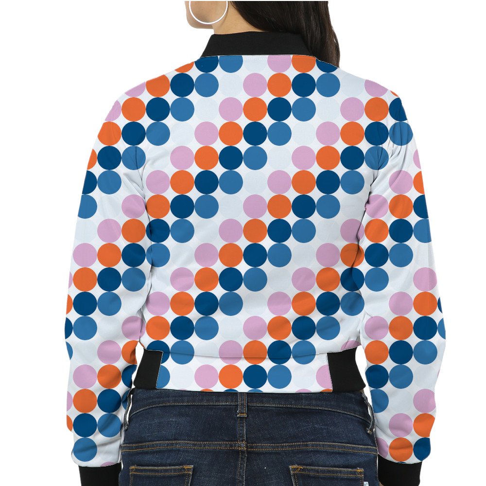 Cotton Tangerine PC Women Bomber Jacket - Image 2