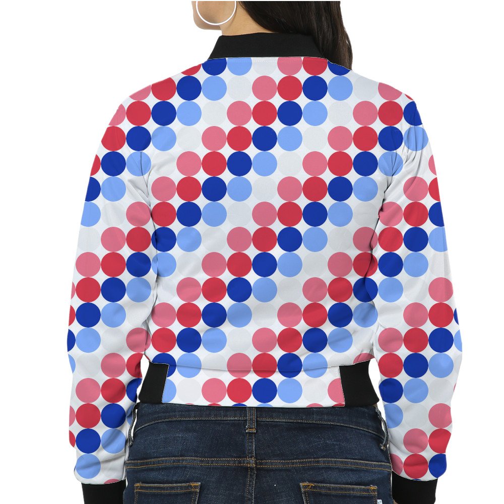 Digital Love PC Women Bomber Jacket - Image 2