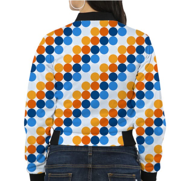 Electric Sunset PC Women Bomber Jacket - Image 2