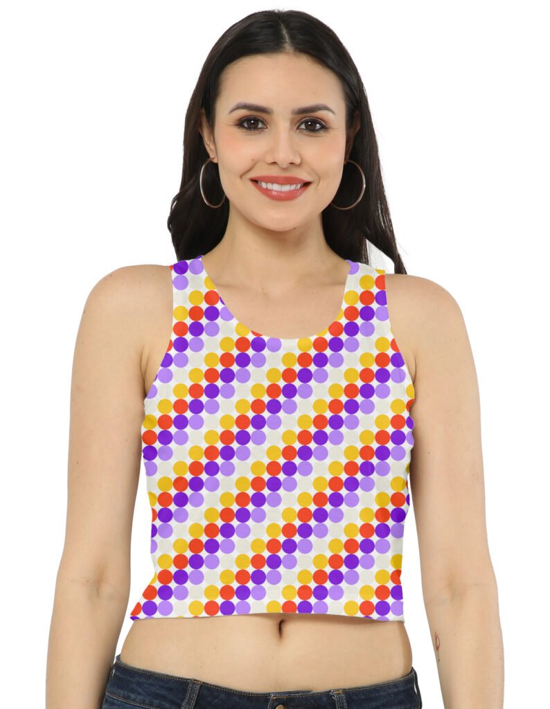 Halloween Night PC Women Crop Tank