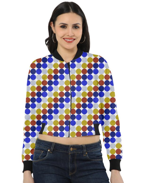 Old Library PC Women Bomber Jacket