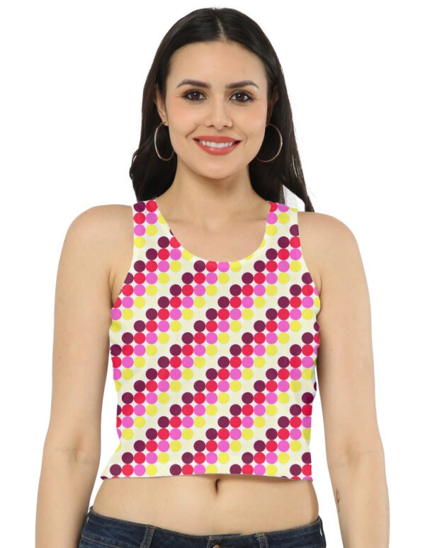 Raspberry Lemonade PC Women Crop Tank