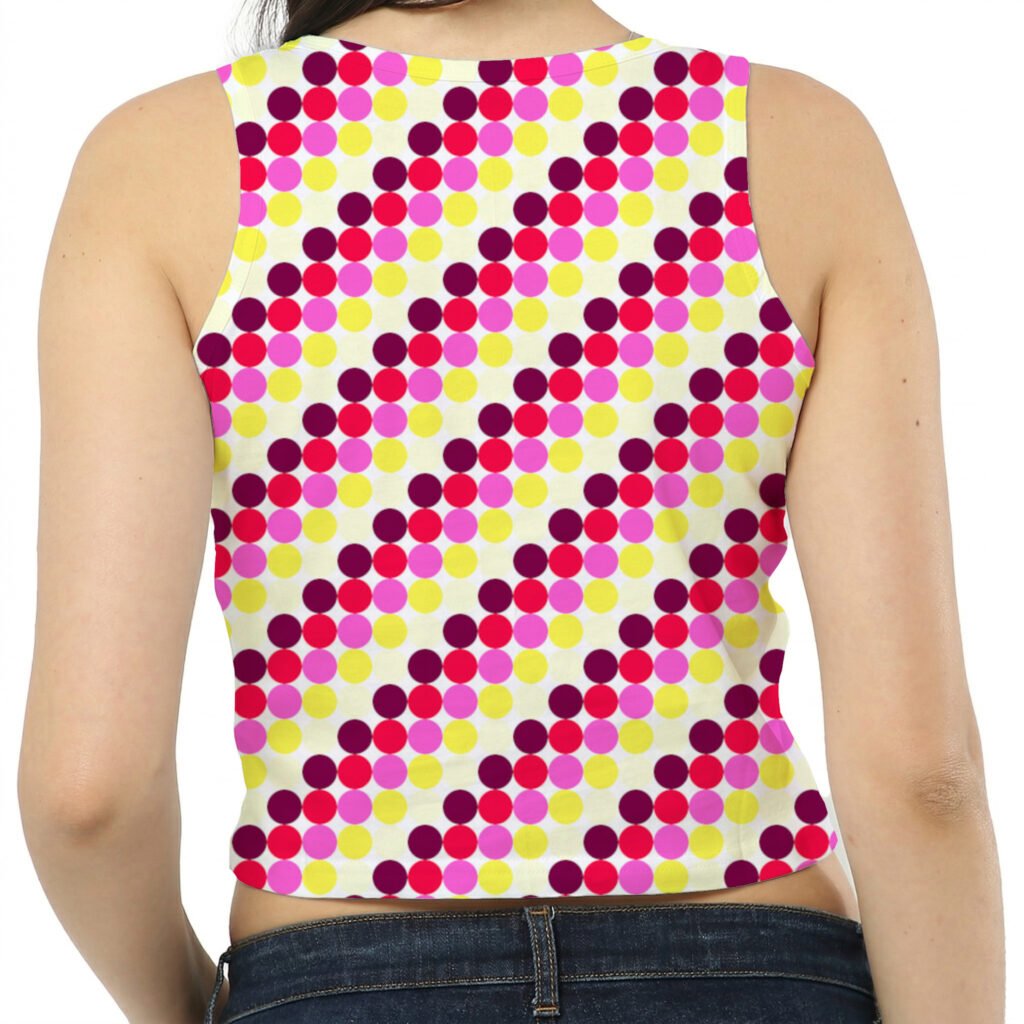 Raspberry Lemonade PC Women Crop Tank