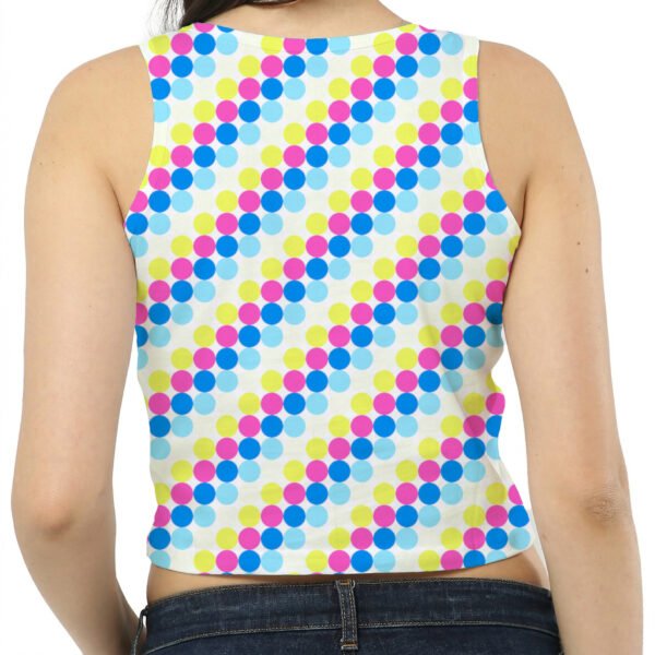 Roller Disco PC Women Crop Tank - Image 2