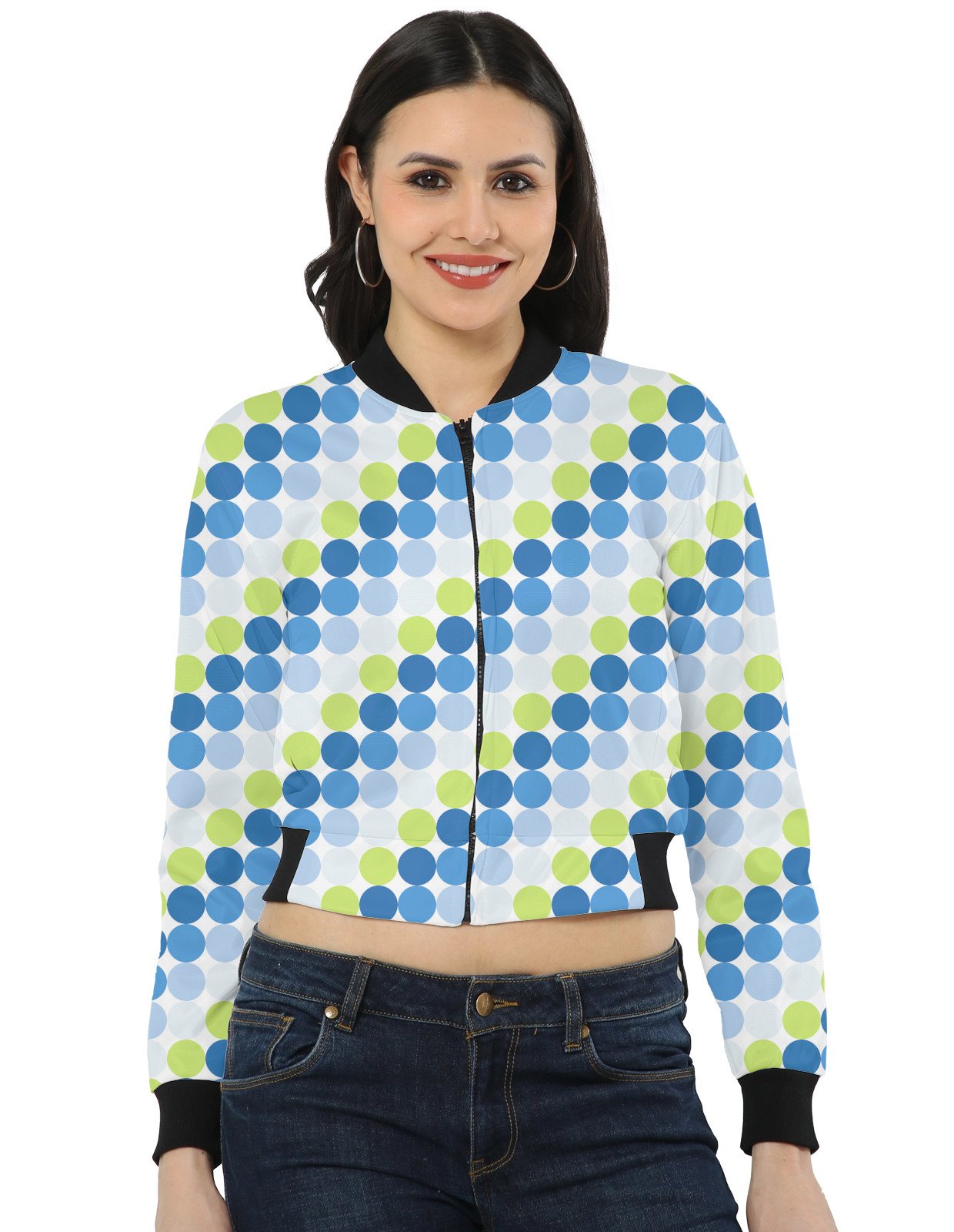 Sky Garden PC Women Bomber Jacket - Image 1