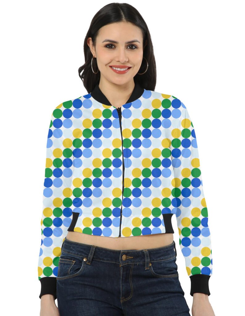 Spring Revival PC Women Bomber Jacket