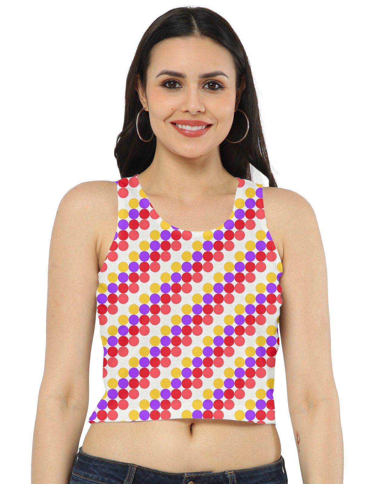 Sugar Rush PC Women Crop Tank - Image 1