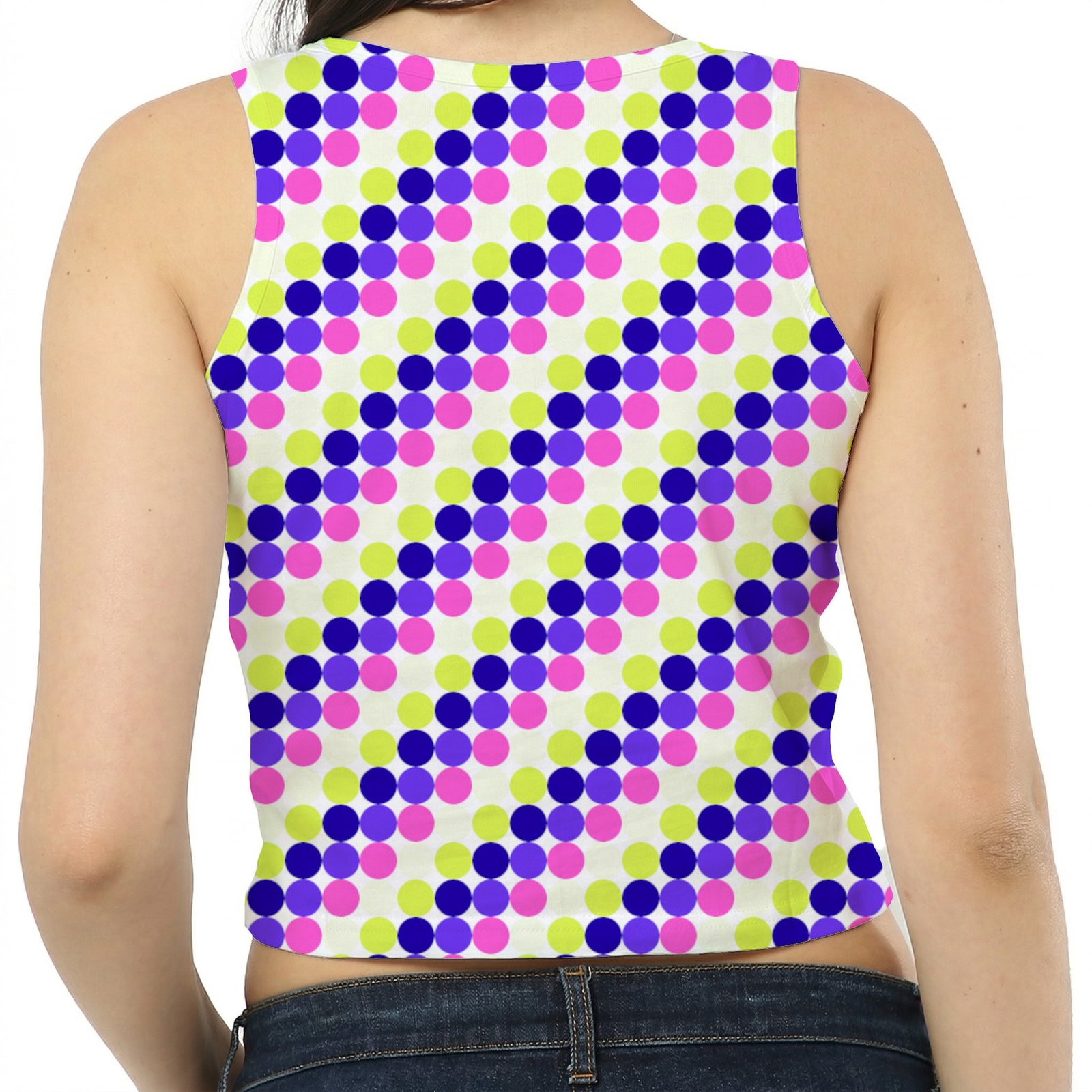 Tokyo Nights PC Women Crop Tank - Image 2