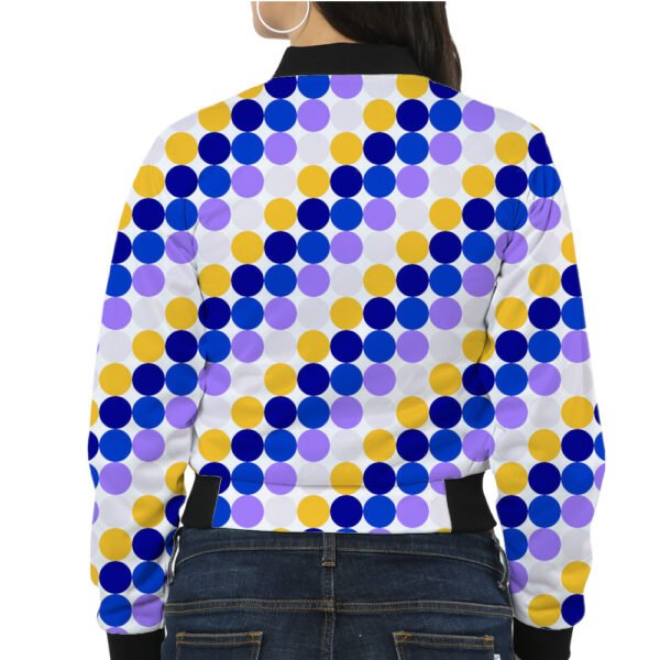 Wizards Light PC Women Bomber Jacket - Image 2
