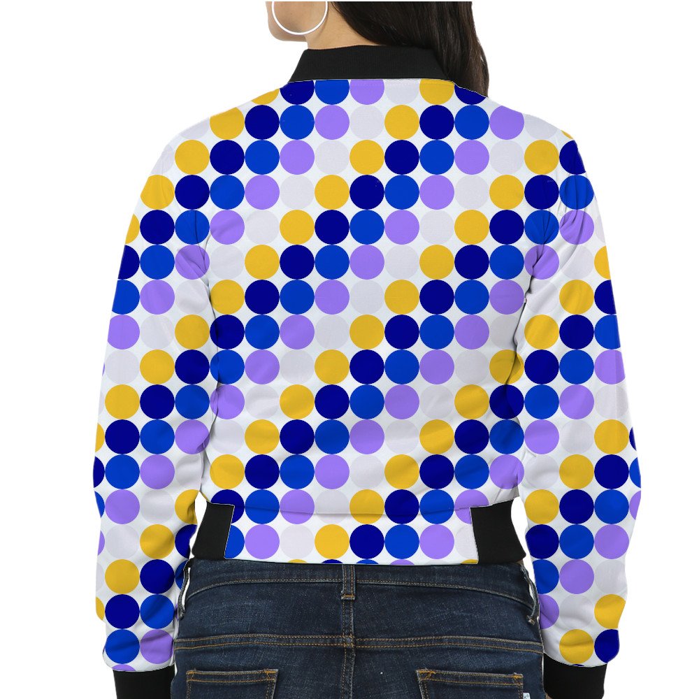 Wizards Light PC Women Bomber Jacket - Image 2