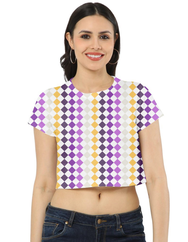 Berry Mimosa PDC Crop Top