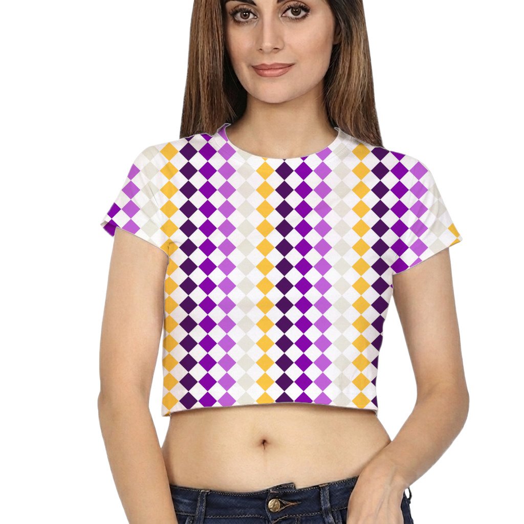 Berry Mimosa PDC Crop Top - Image 2