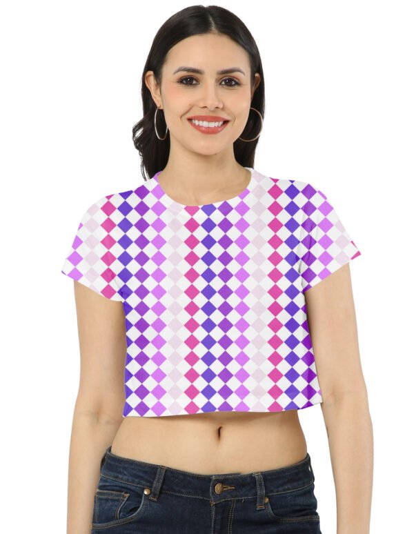 Electric Bold PDC Crop Top