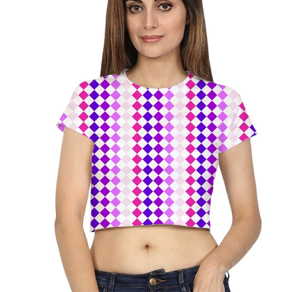 Electric Bold PDC Crop Top - Image 2