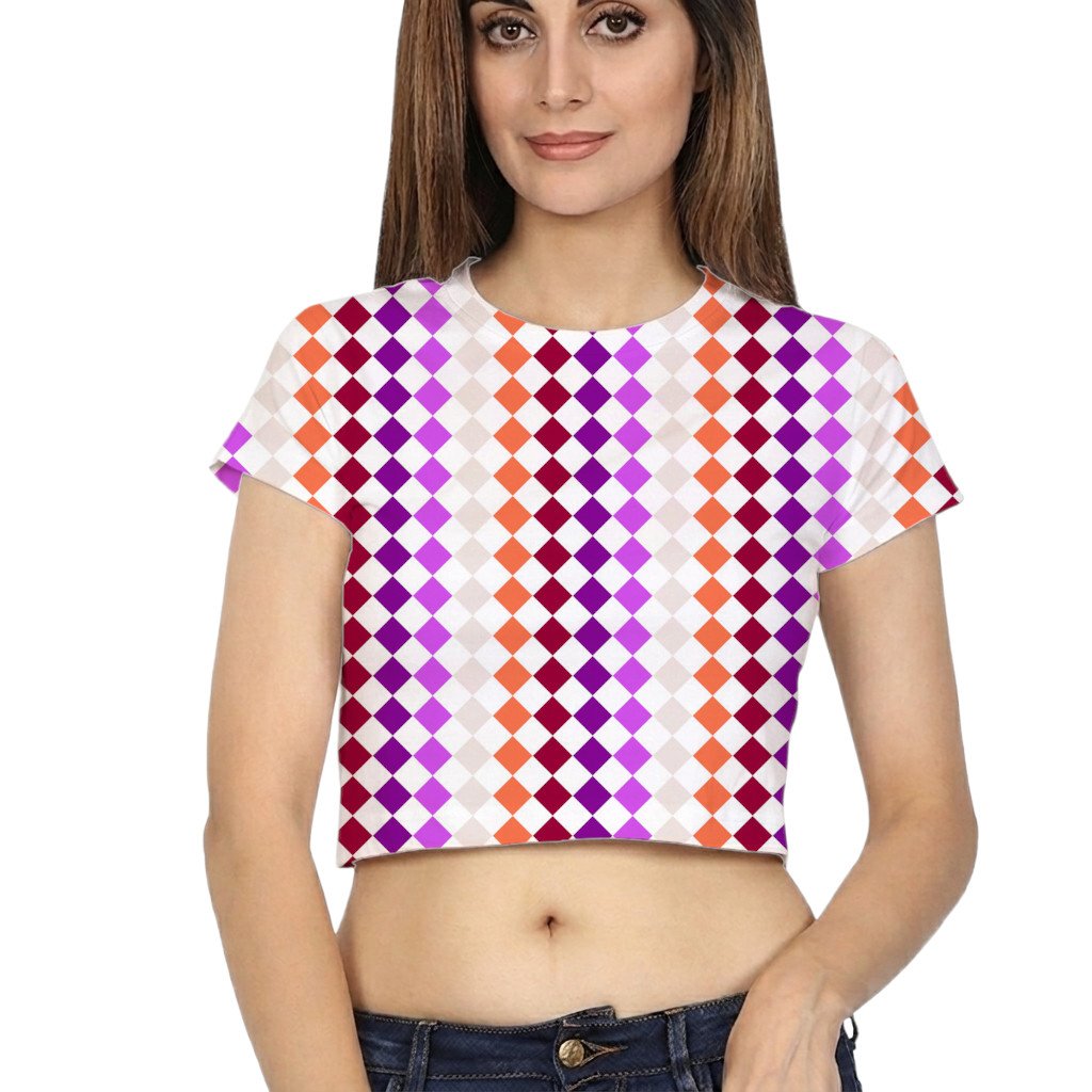 Fuchsia Flame PDC Crop Top - Image 2