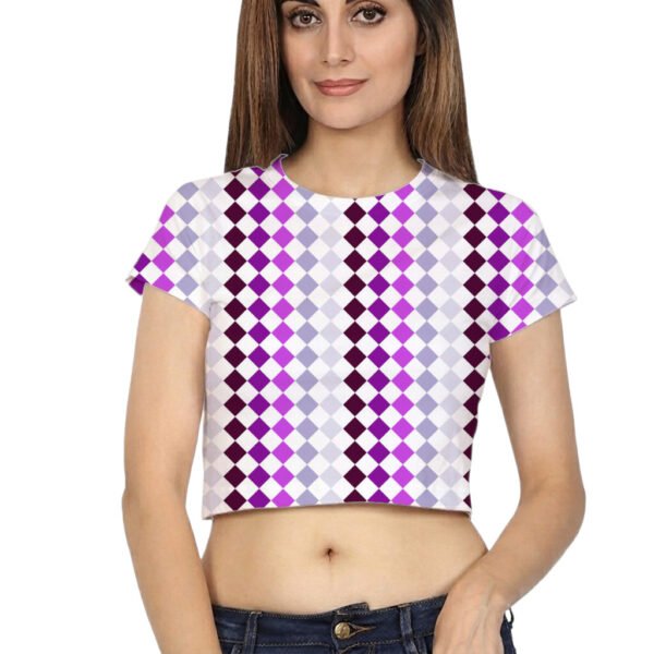 Lavender Eclipse PDC Crop Top - Image 2