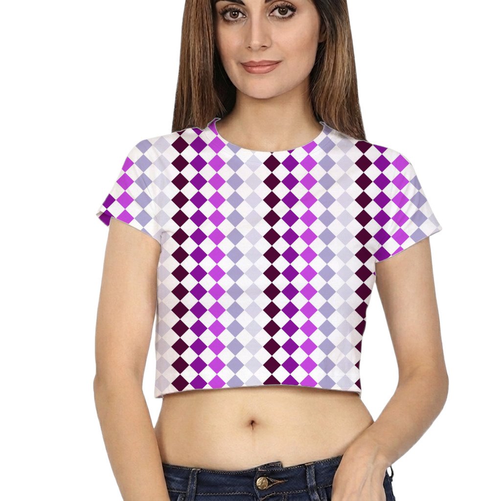 Lavender Eclipse PDC Crop Top - Image 2