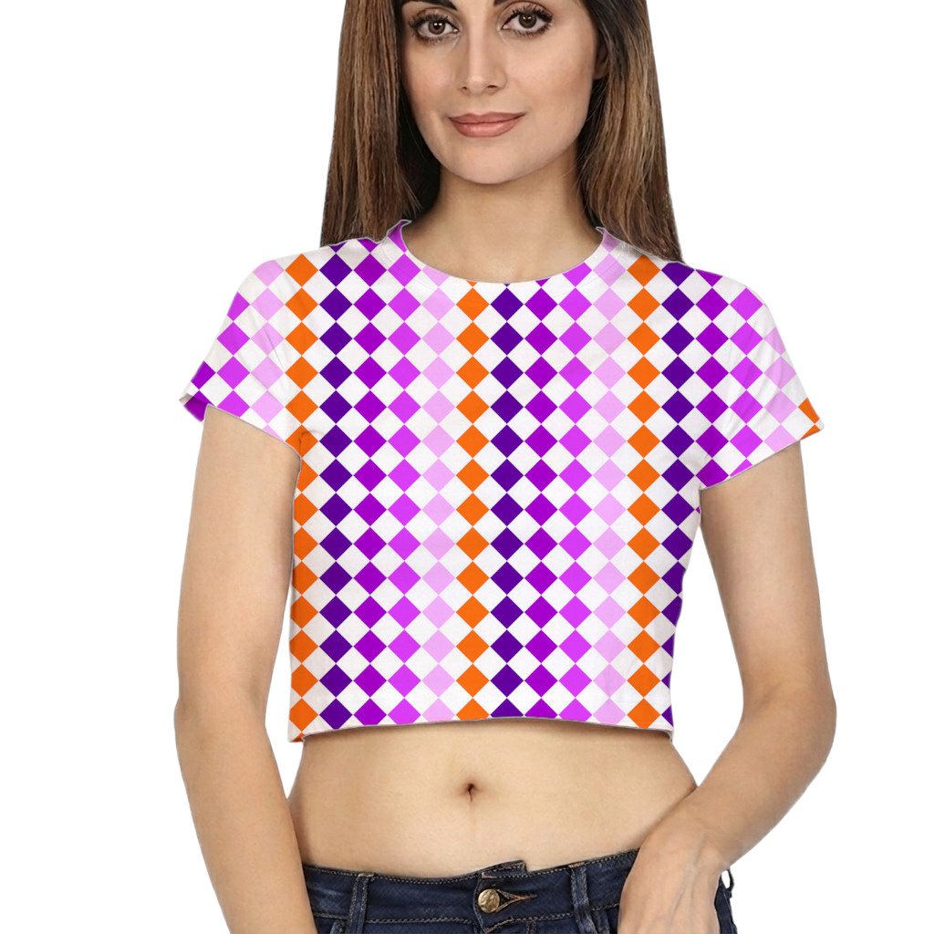 Neon Sunset PDC Crop Top - Image 2