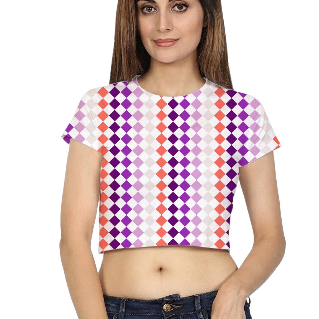 Orchid Sorbet PDC Crop Top - Image 2