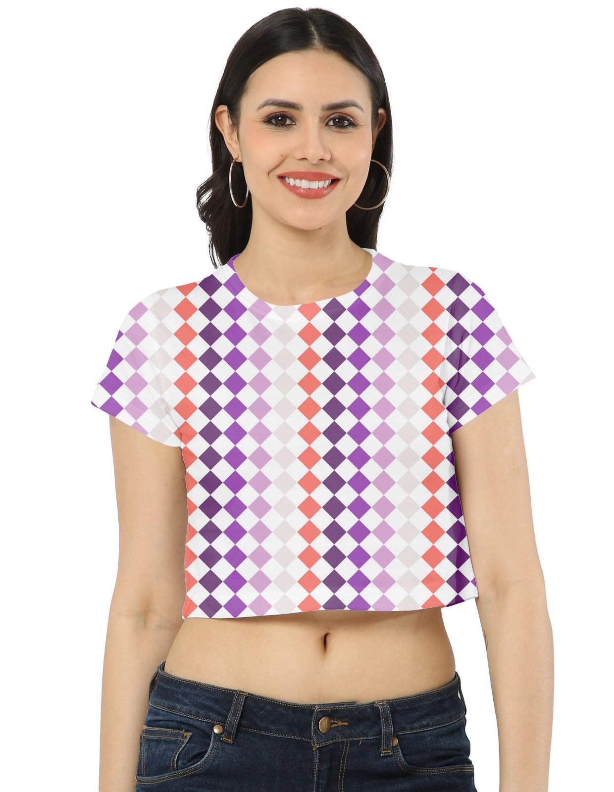 Orchid Sorbet PDC Crop Top - Image 1