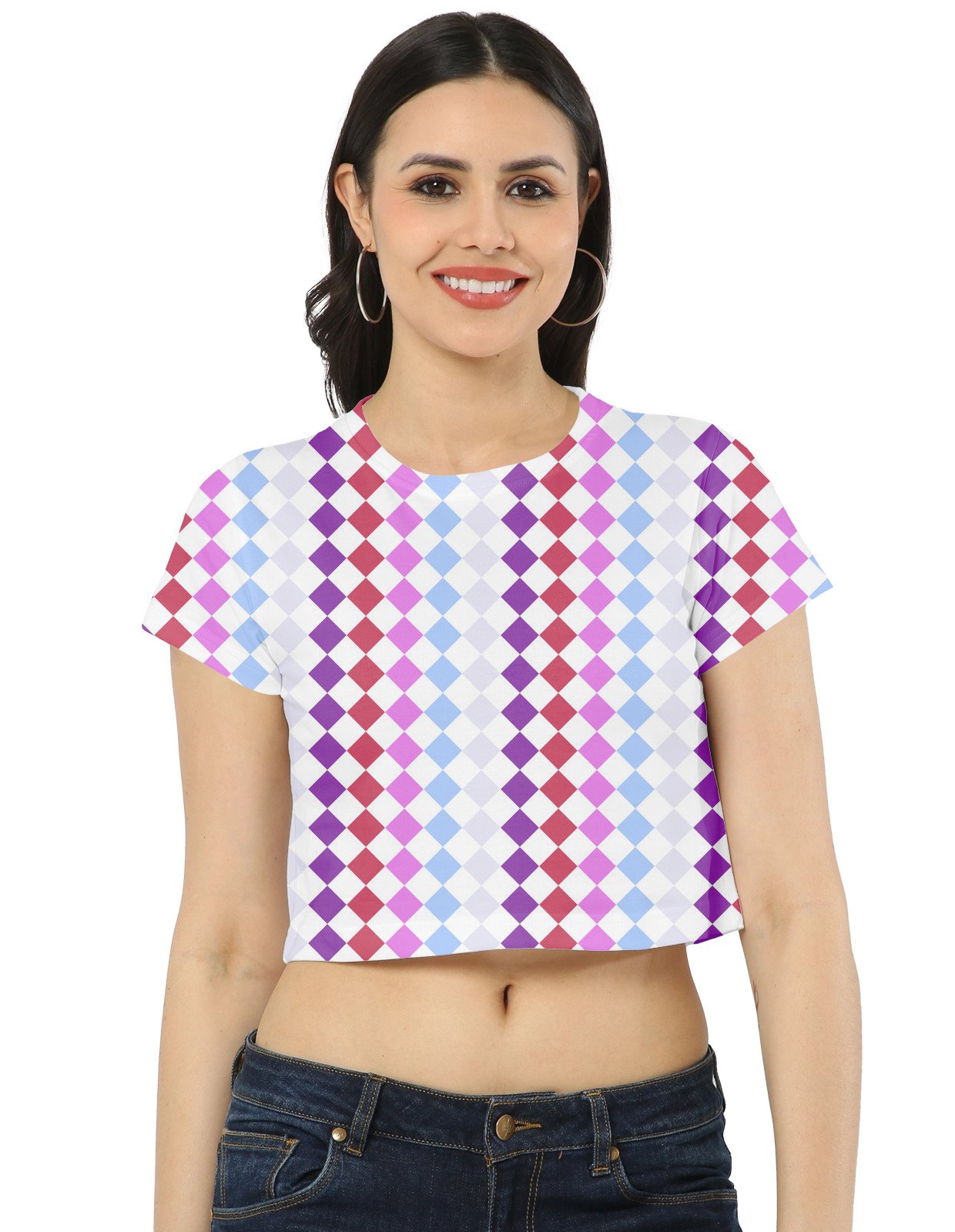 Raspberry Cloud PDC Crop Top - Image 1