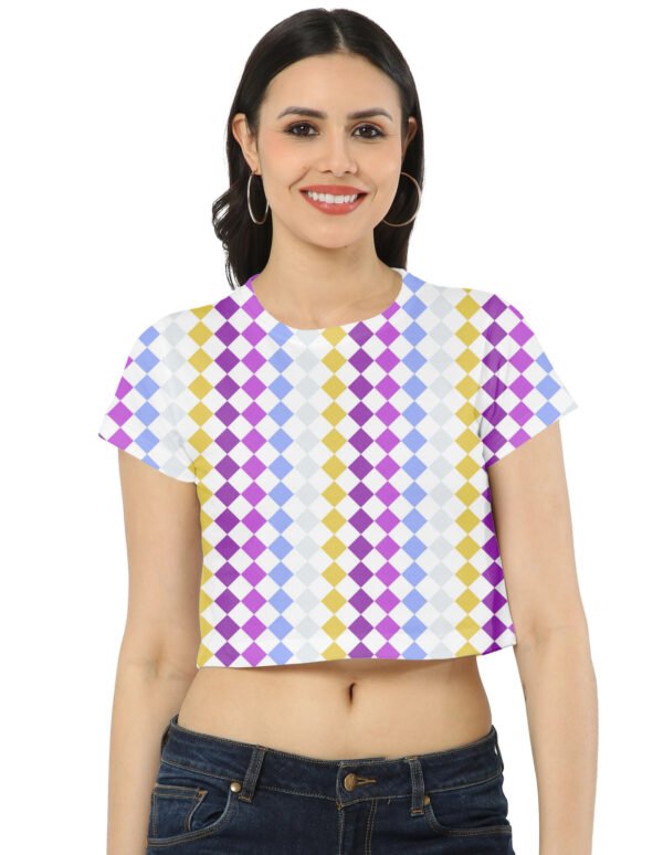 Sunrise Candy PDC Crop Top
