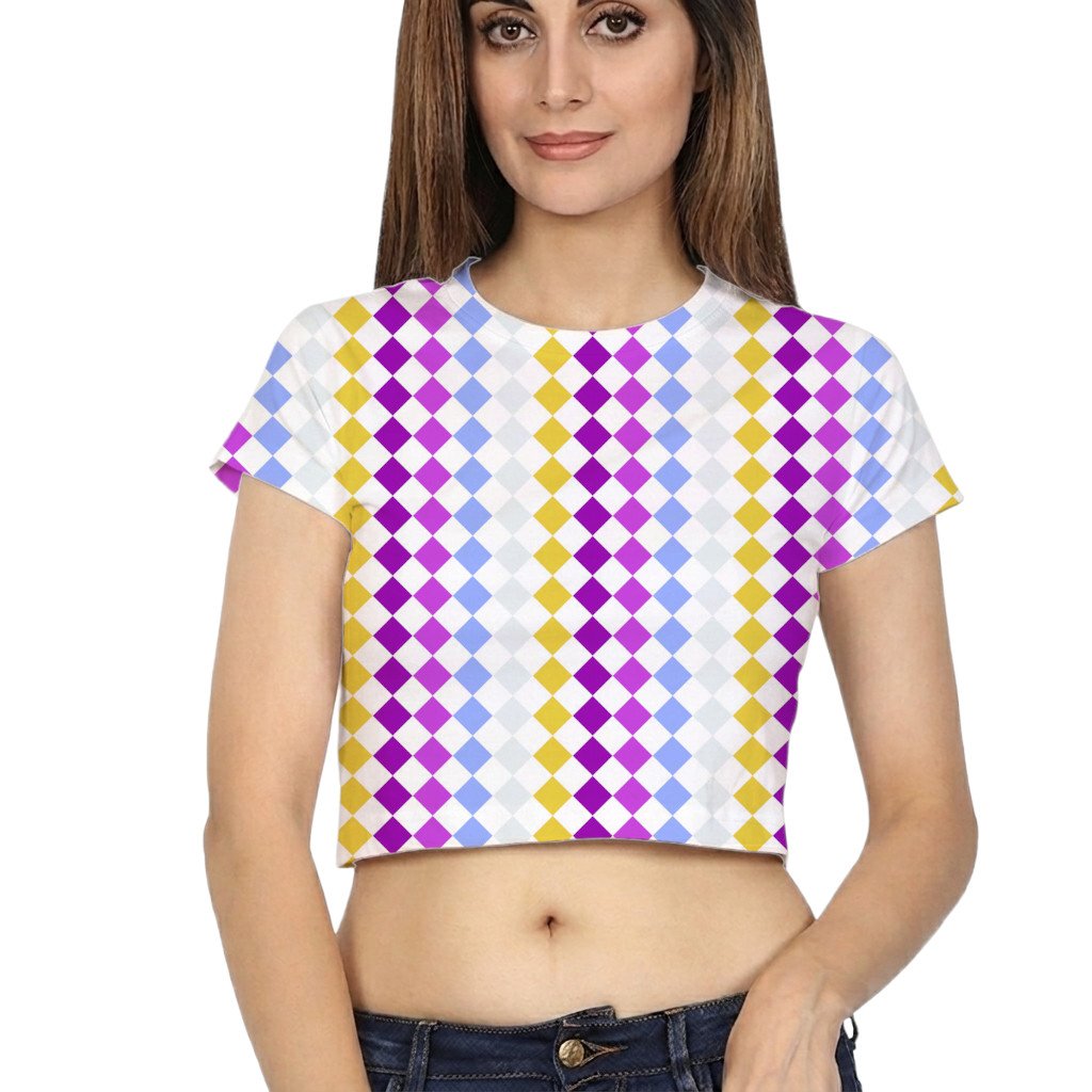 Sunrise Candy PDC Crop Top - Image 2