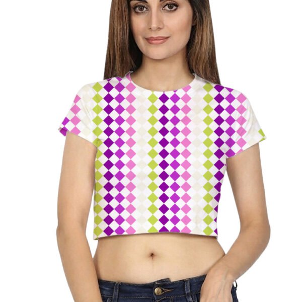 Tutti Frutti Pop PDC Crop Top - Image 2