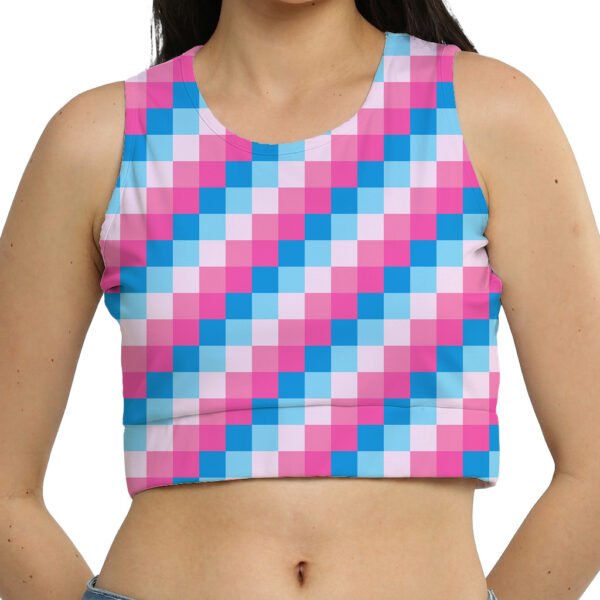 Cotton Candy Sky PS Sports Bra - Image 2