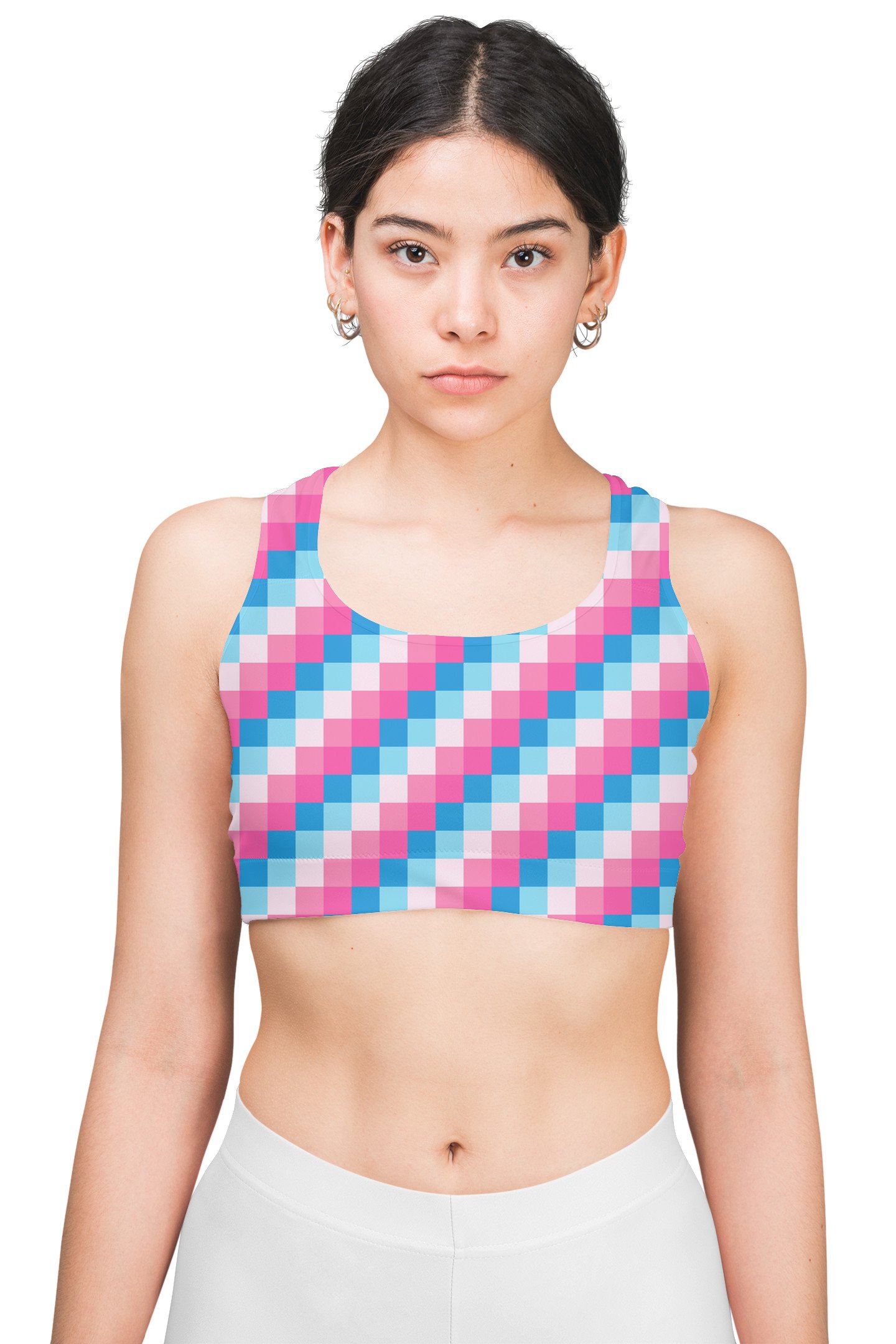 Cotton Candy Sky PS Sports Bra - Image 1