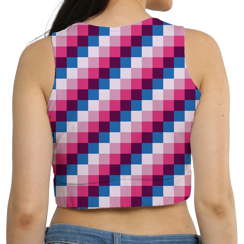 Deep Wine PS Sports Bra - Image 3