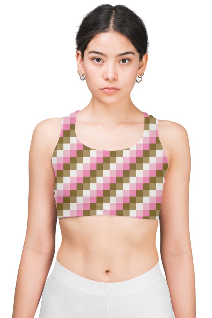 Golden Petals PS Sports Bra