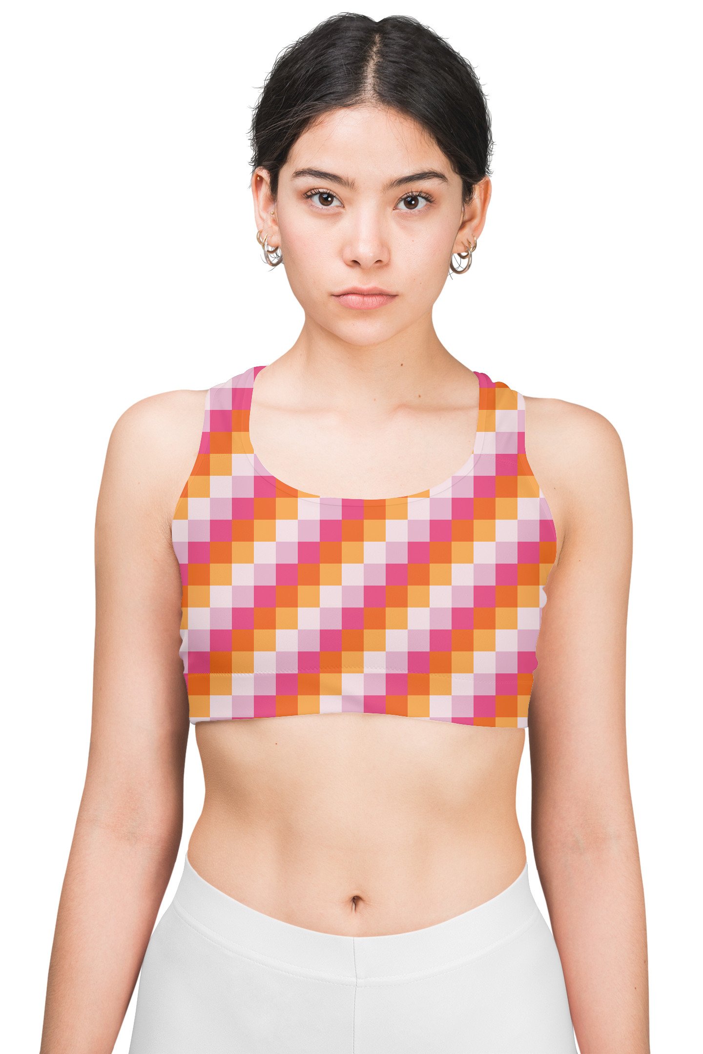 Peachy Sunset PS Sports Bra - Image 1