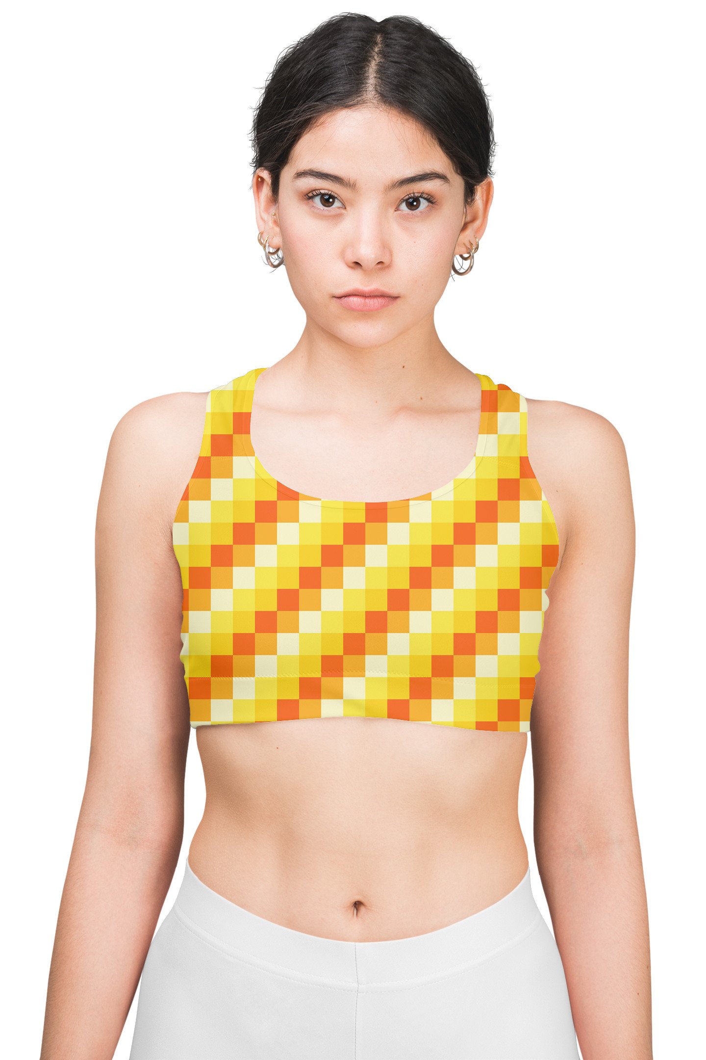 TropicalFlame PS Sports Bra - Image 1