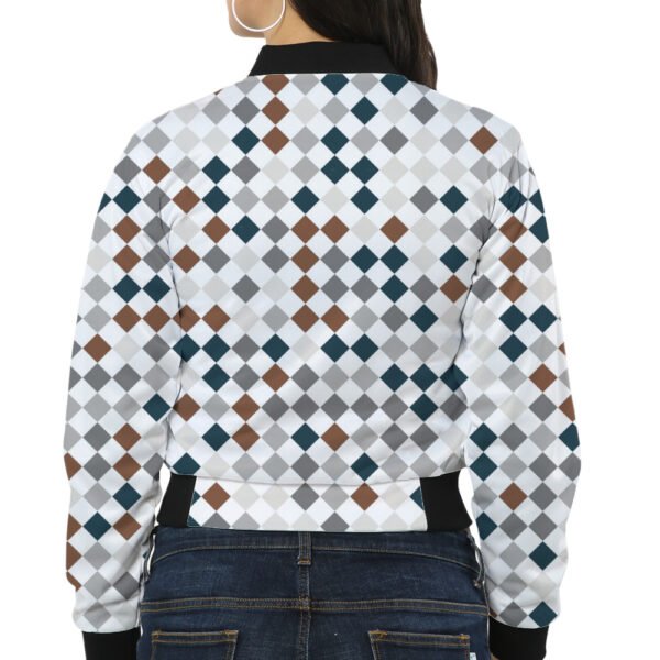 Earth Clay PD Women Bomber Jacket - Image 2