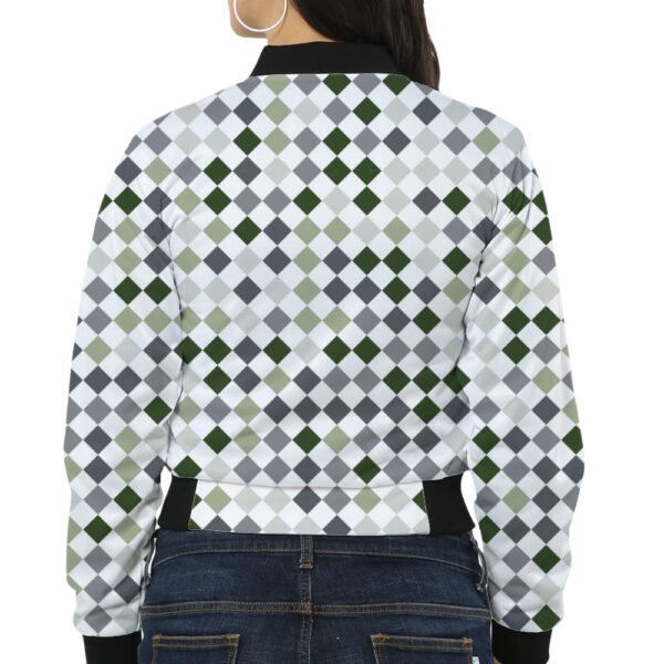 Foggy Pines PD Women Bomber Jacket - Image 2