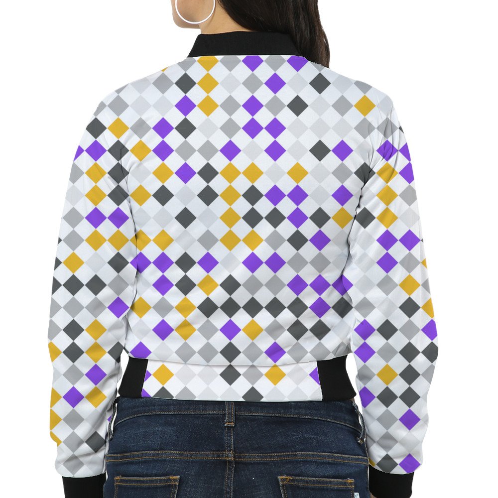Golden Beam PD Women Bomber Jacket - Image 2