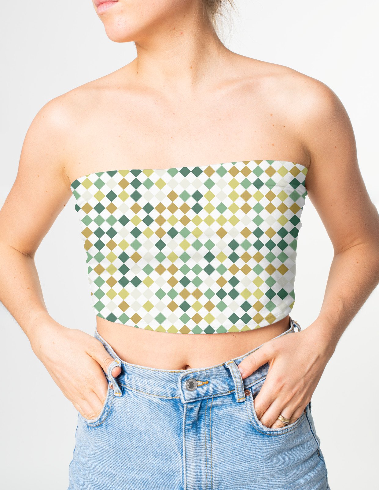 Harvest Moss PD Tube Top - Image 1