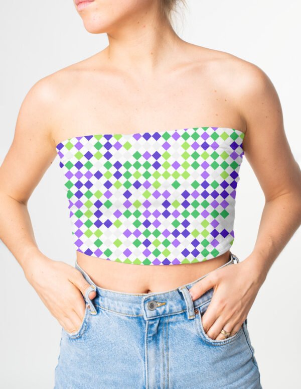 Neon Split PD Tube Top