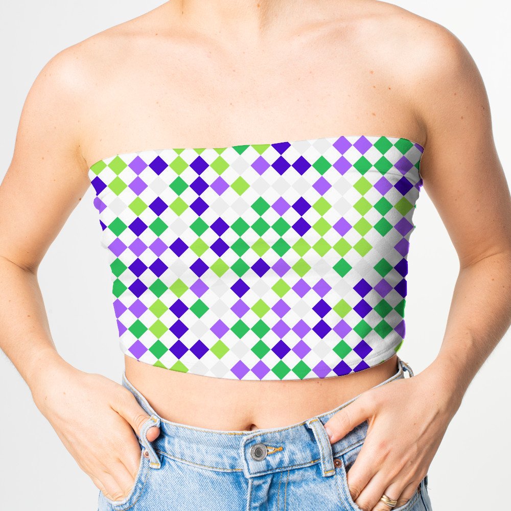 Neon Split PD Tube Top - Image 2