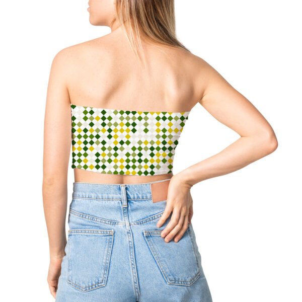 Olive Bloom PD Tube Top - Image 3